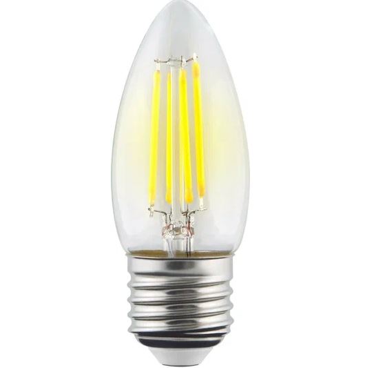Лампа светодиодная Voltega E27 свеча 6W 4000К 7029